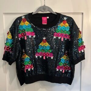 NWT Queen of Sparkles Christmas Sweater